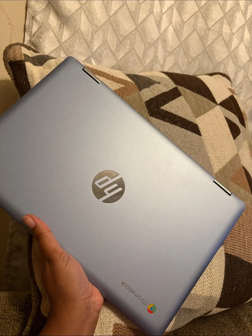 Blue Chromebook HP Touchscreen Laptop